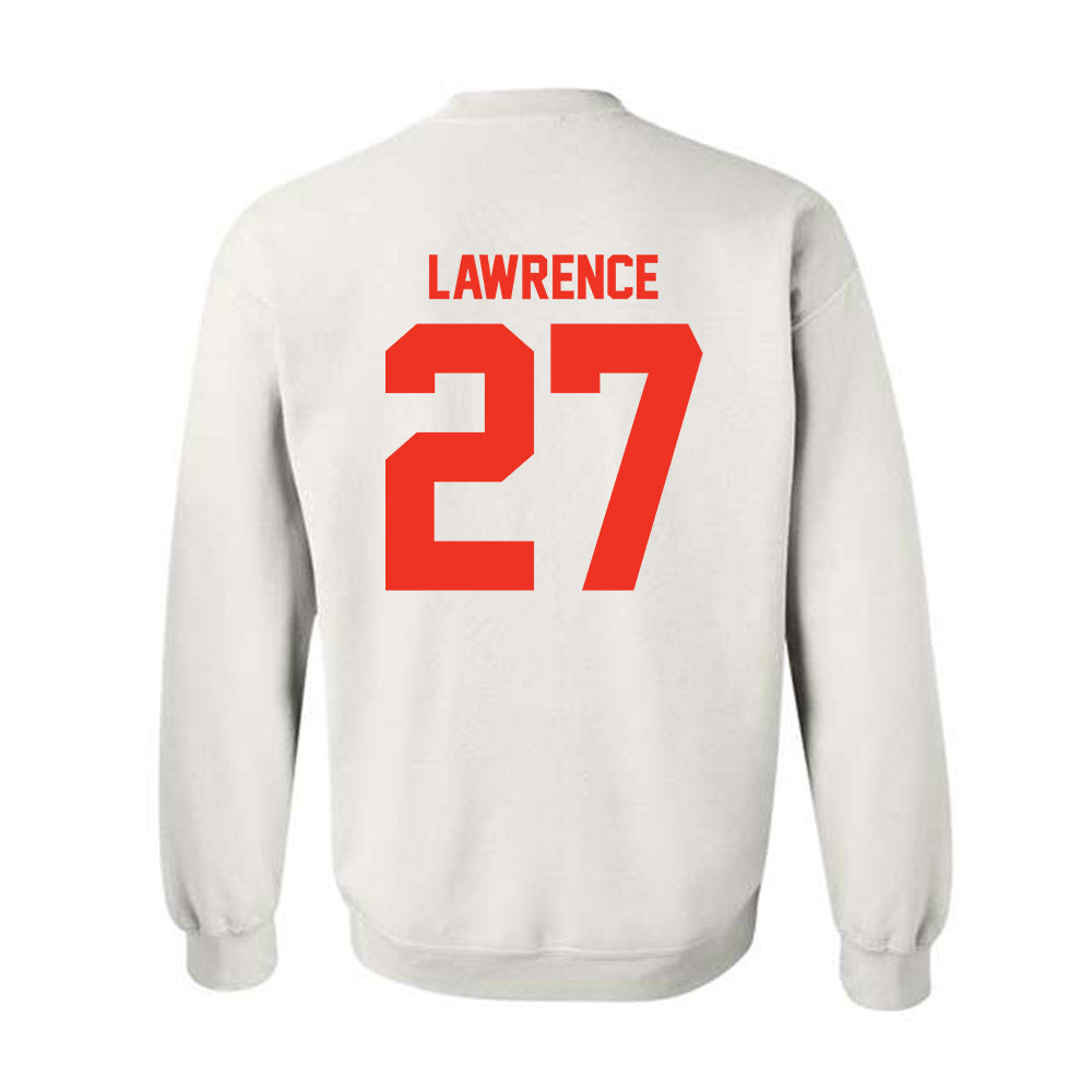 Syracuse - NCAA Football : Javon Lawrence - Classic Shersey Crewneck Sweatshirt-1