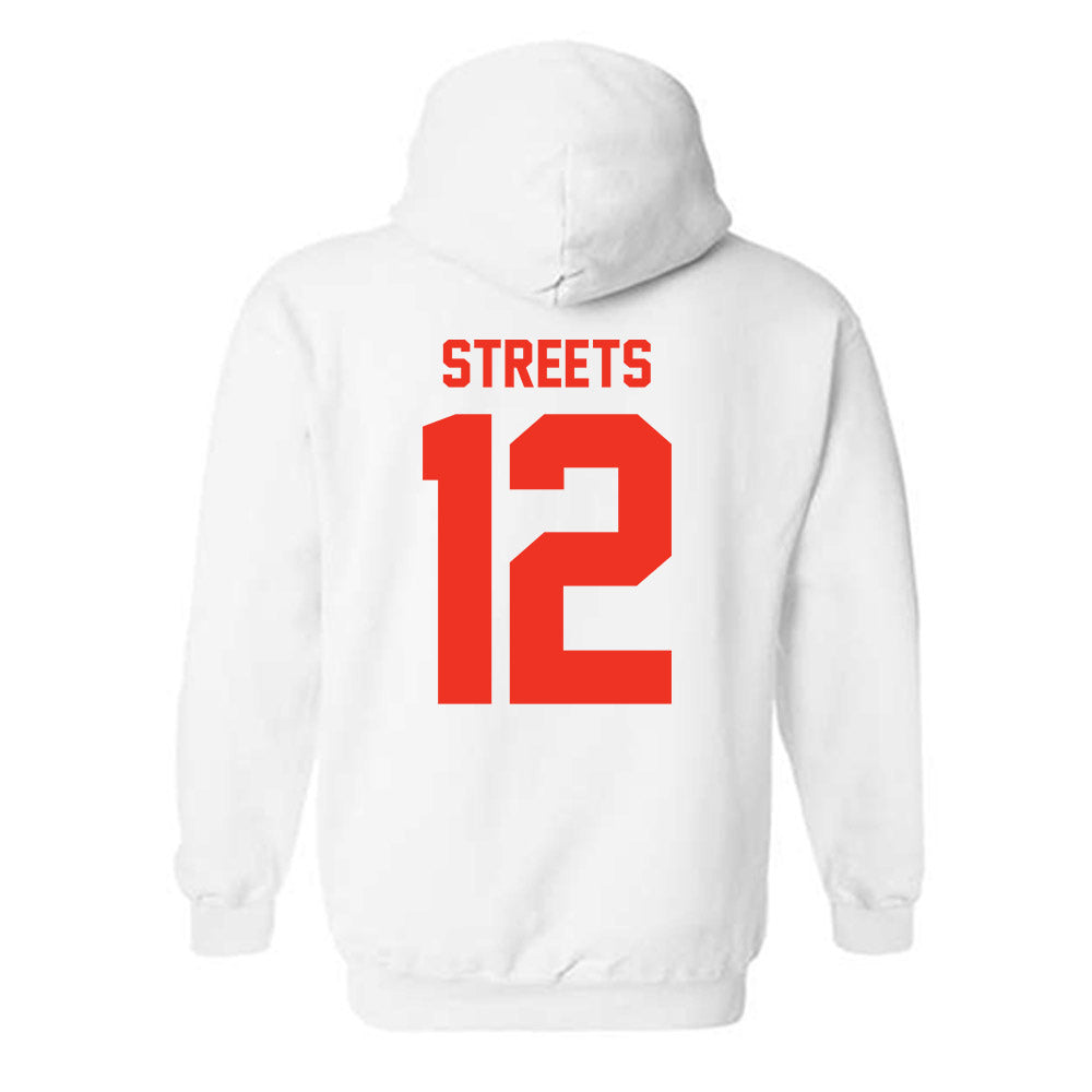 Syracuse - NCAA Women's Soccer : Emery Streets - Classic Shersey Hooded Sweatshirt-1