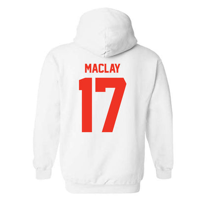 Syracuse - NCAA Women's Lacrosse : Courtney Maclay - Classic Shersey Hooded Sweatshirt-1