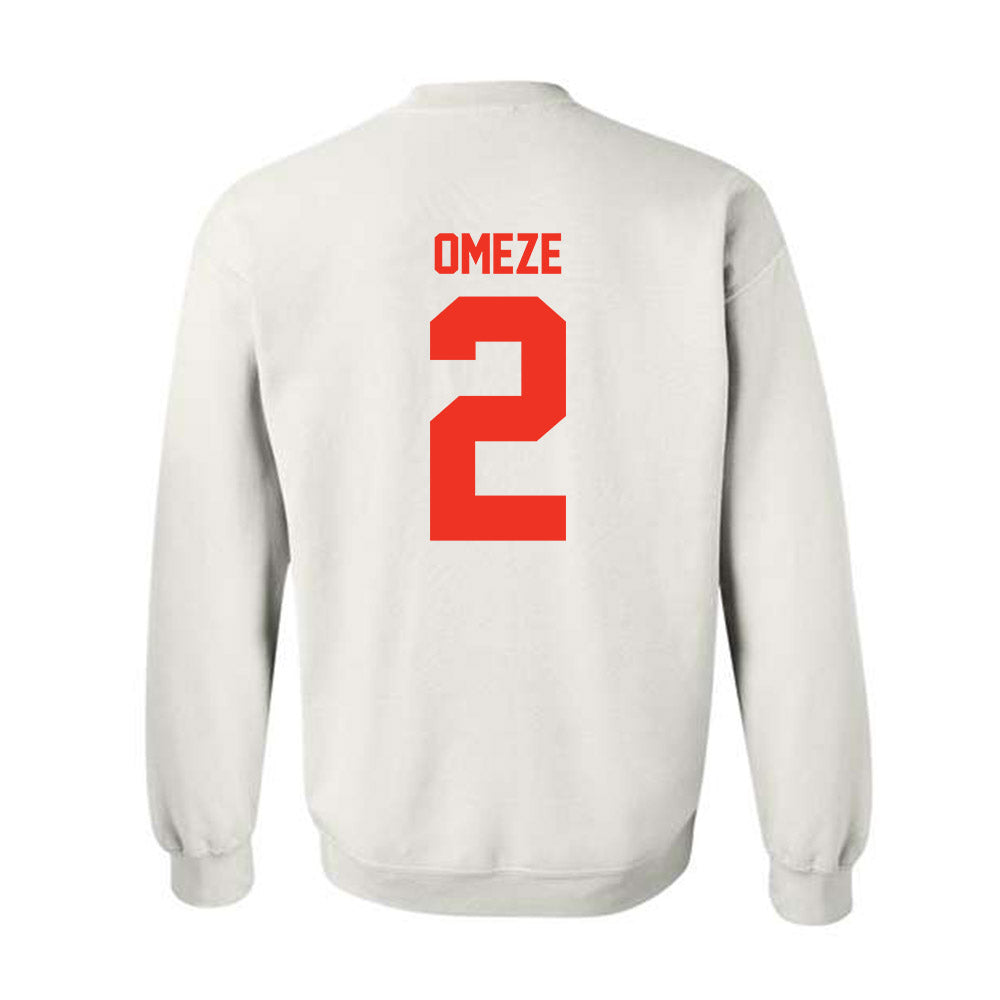 Syracuse - NCAA Men's Soccer : Chimere Omeze - Classic Shersey Crewneck Sweatshirt-1