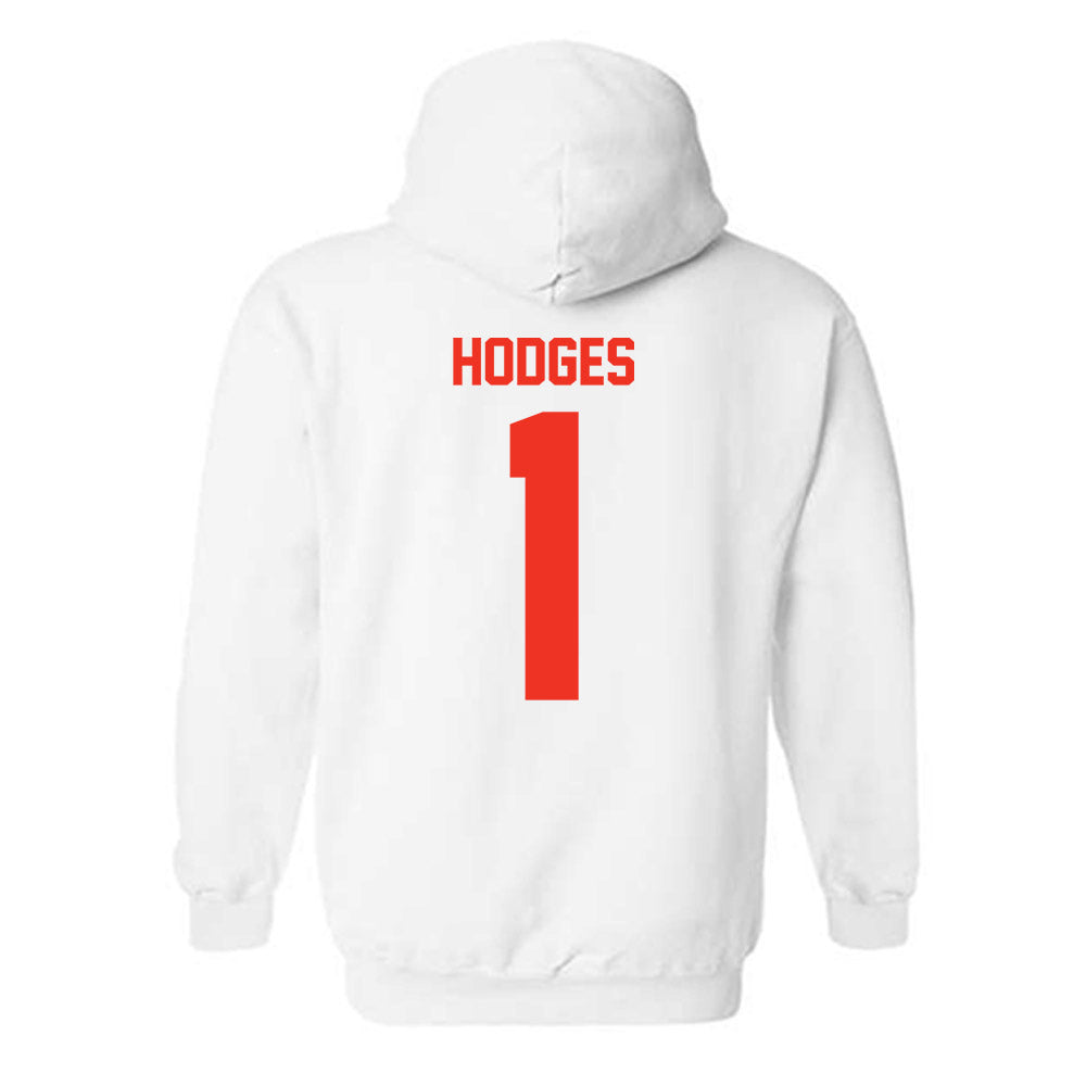 Syracuse - NCAA Women's Lacrosse : Savannah Hodges - Classic Shersey Hooded Sweatshirt-1