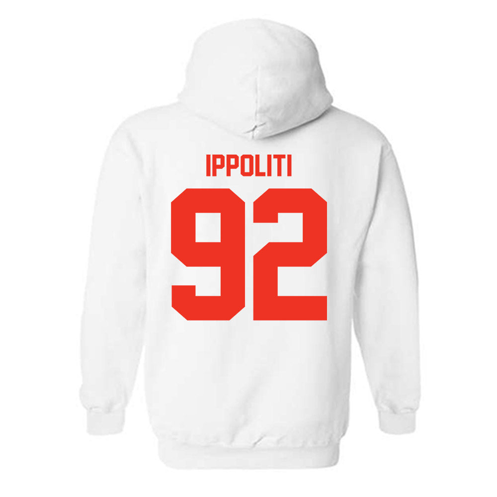 Syracuse - NCAA Men's Lacrosse : Michael Ippoliti - Classic Shersey Hooded Sweatshirt-1