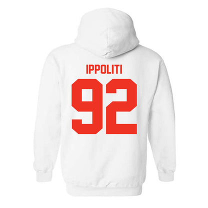 Syracuse - NCAA Men's Lacrosse : Michael Ippoliti - Classic Shersey Hooded Sweatshirt-1