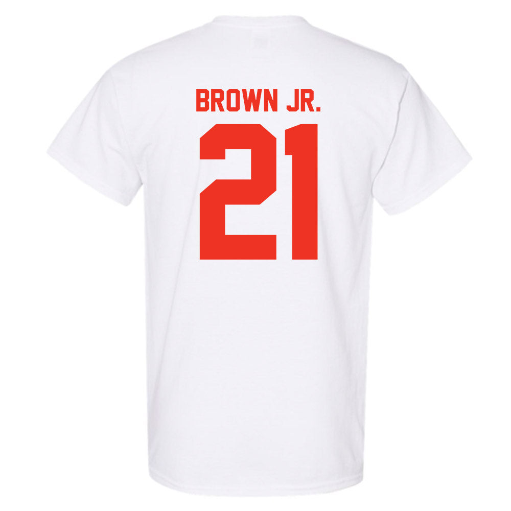 Syracuse - NCAA Football : Fran Brown Jr. - Classic Shersey T-Shirt-1