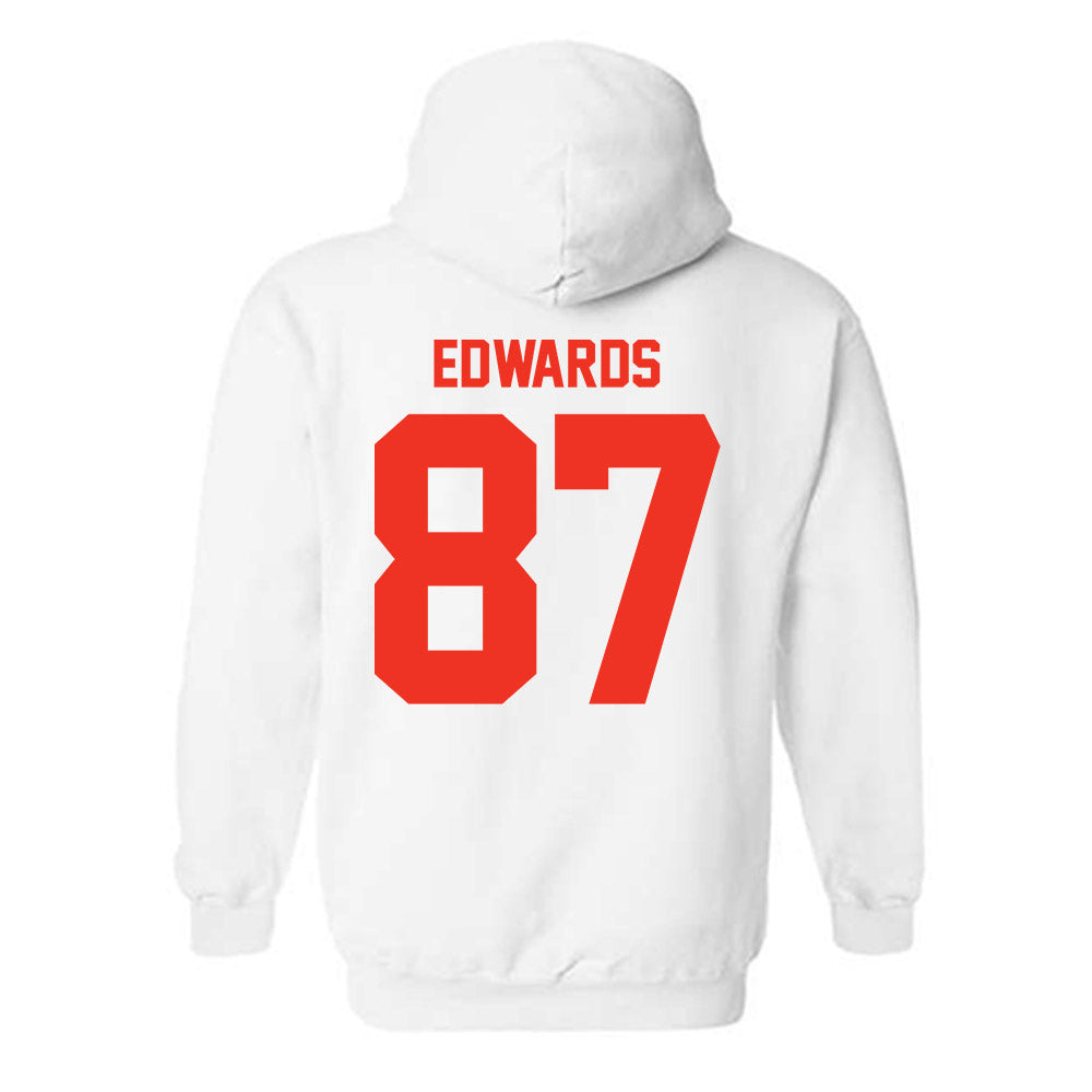 Syracuse - NCAA Football : Nate Edwards - Classic Shersey Hooded Sweatshirt-1