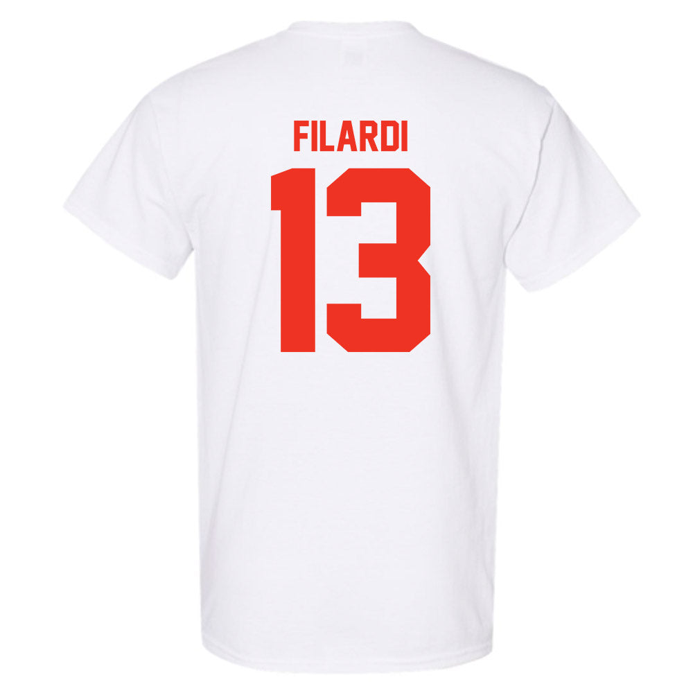 Syracuse - NCAA Men's Lacrosse : Joe Filardi - Classic Shersey T-Shirt-1