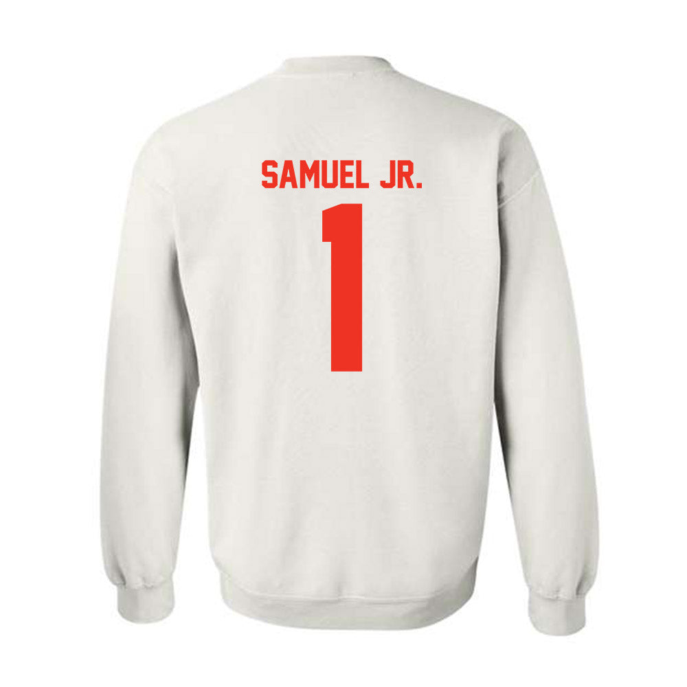 Syracuse - NCAA Football : Demetres Samuel Jr. - Classic Shersey Crewneck Sweatshirt-1