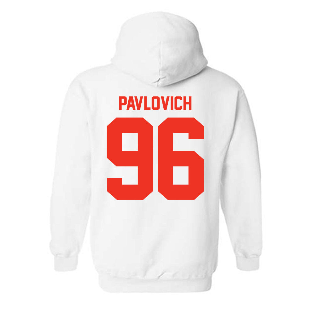 Syracuse - NCAA Football : Mateja Pavlovich - Classic Shersey Hooded Sweatshirt-1