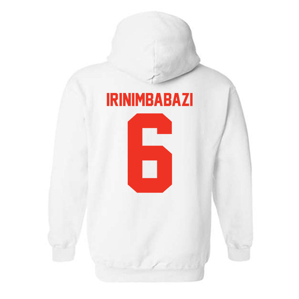 Syracuse - NCAA Men's Soccer : Ivan Irinimbabazi - Classic Shersey Hooded Sweatshirt-1
