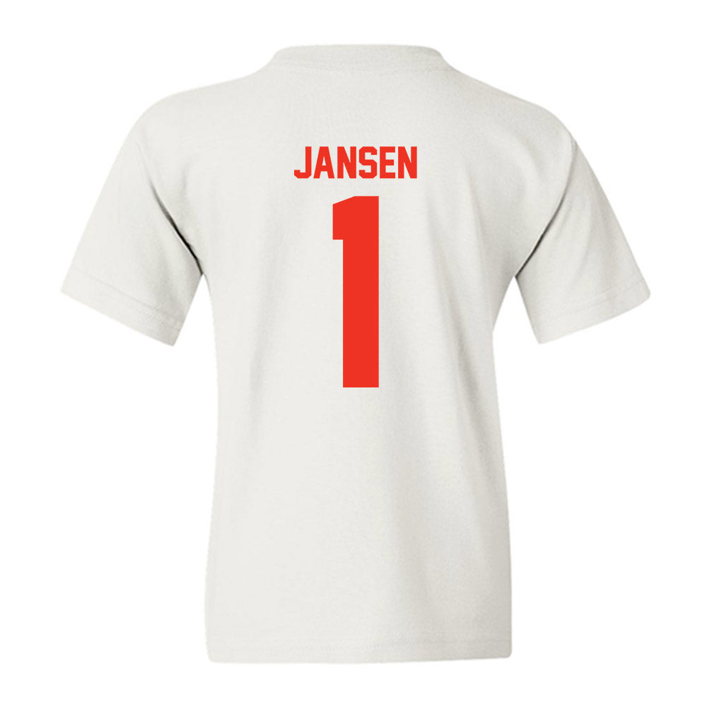 Syracuse - NCAA Men's Soccer : Kyle Jansen - Classic Shersey Youth T-Shirt-1
