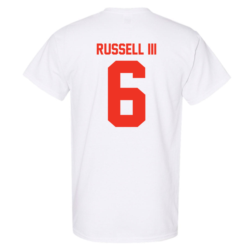 Syracuse - NCAA Men's Basketball : Calvin Russell III - Classic Shersey T-Shirt-1