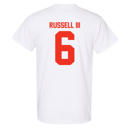 Syracuse - NCAA Men's Basketball : Calvin Russell III - Classic Shersey T-Shirt-1