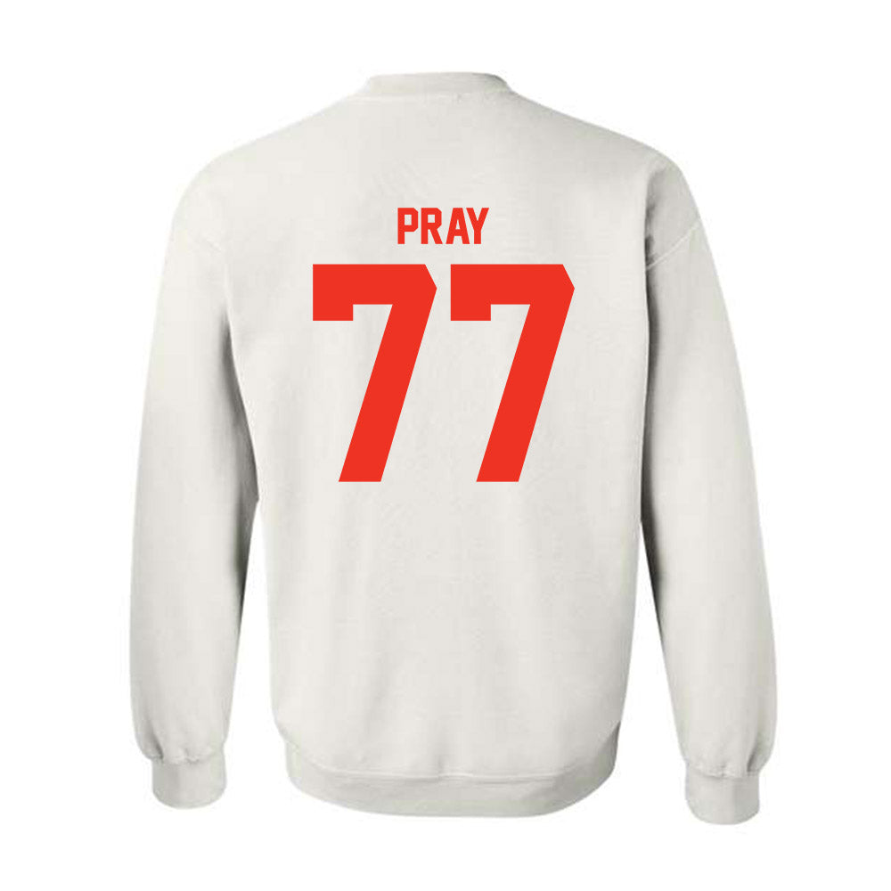 Syracuse - NCAA Football : Jaylen Pray - Classic Shersey Crewneck Sweatshirt-1