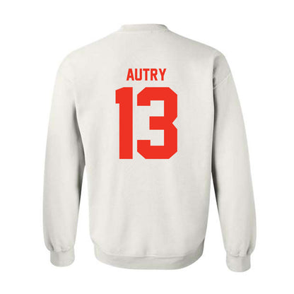 Syracuse - NCAA Women's Lacrosse : Nina Autry - Classic Shersey Crewneck Sweatshirt-1