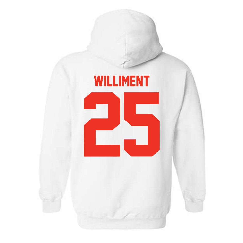 Syracuse - NCAA Women's Ice Hockey : Makenna Williment - Classic Shersey Hooded Sweatshirt-1