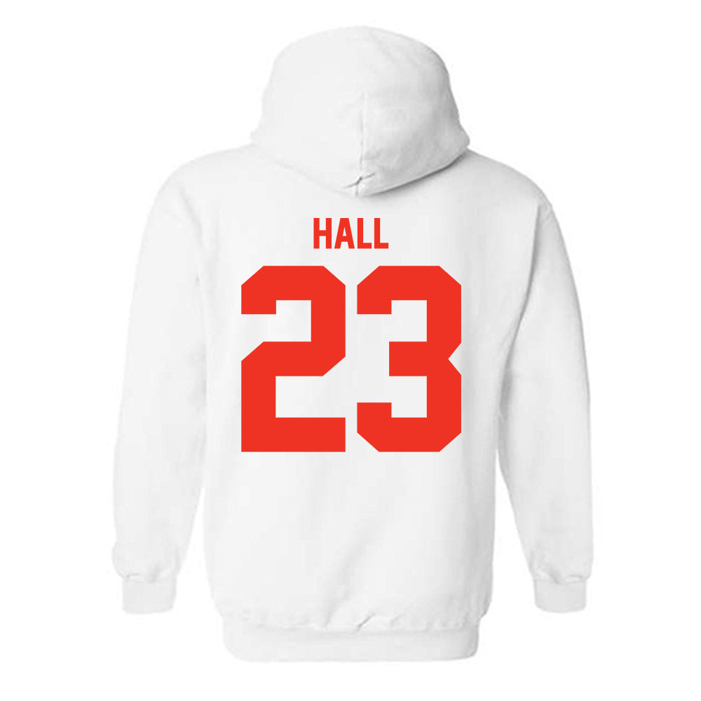 Syracuse - NCAA Women's Field Hockey : Phoebe Hall - Classic Shersey Hooded Sweatshirt-1