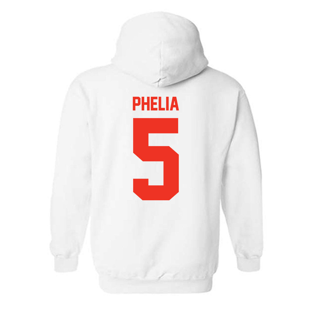 Syracuse - NCAA Women's Basketball : Laila Phelia - Classic Shersey Hooded Sweatshirt-1