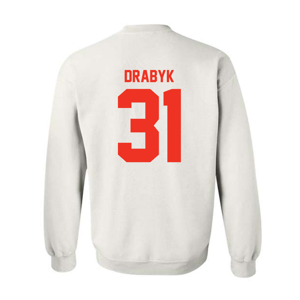 Syracuse - NCAA Women's Ice Hockey : Ava Drabyk - Classic Shersey Crewneck Sweatshirt-1