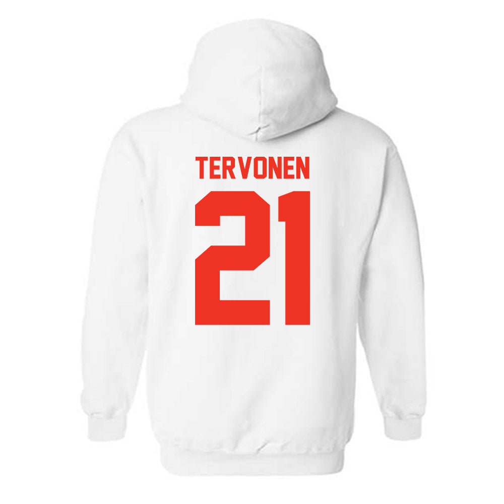 Syracuse - NCAA Women's Ice Hockey : Nea Tervonen - Classic Shersey Hooded Sweatshirt-1