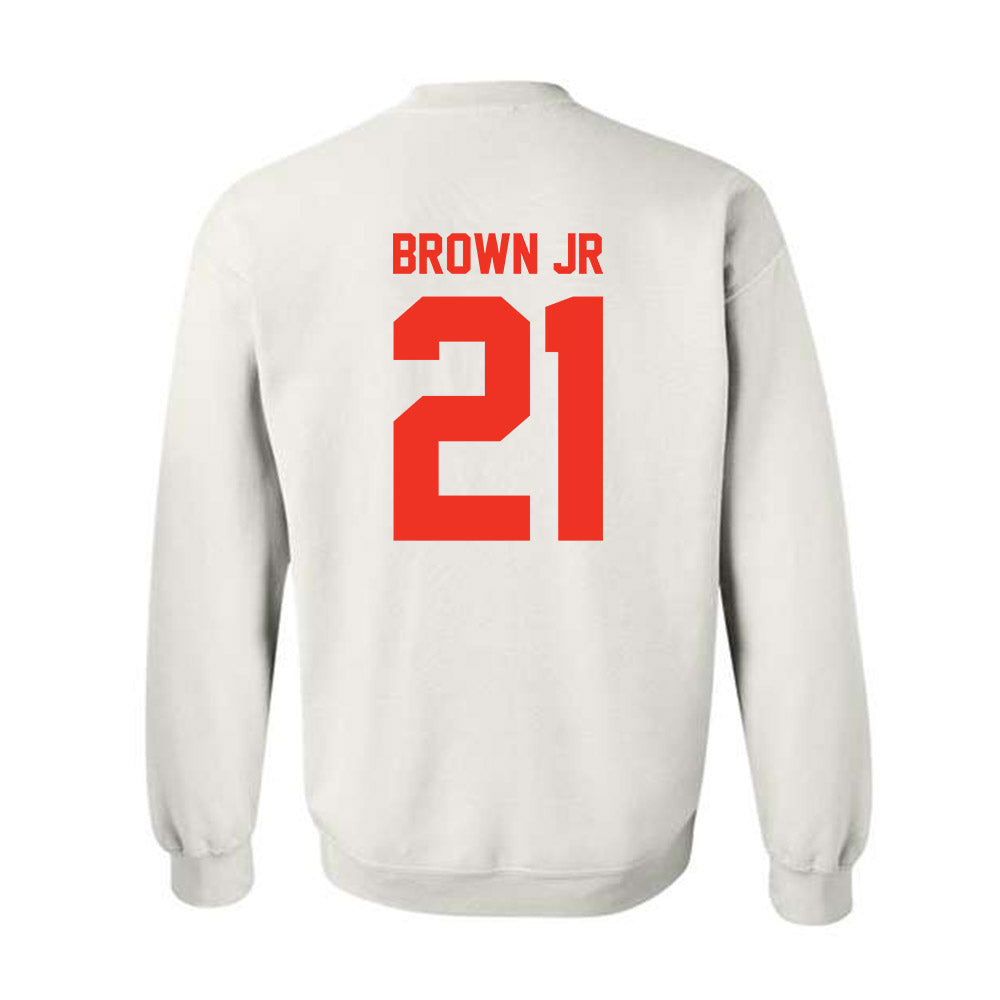 Syracuse - NCAA Football : Francis Brown Jr - Classic Shersey Crewneck Sweatshirt-1