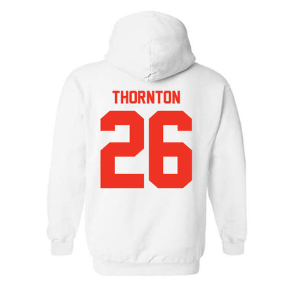 Syracuse - NCAA Women's Lacrosse : Courtney Thornton - Classic Shersey Hooded Sweatshirt-1