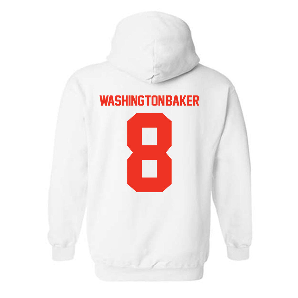 Syracuse - NCAA Football : Elijah Washington-Baker - Classic Shersey Hooded Sweatshirt-1