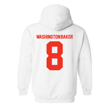 Syracuse - NCAA Football : Elijah Washington-Baker - Classic Shersey Hooded Sweatshirt-1