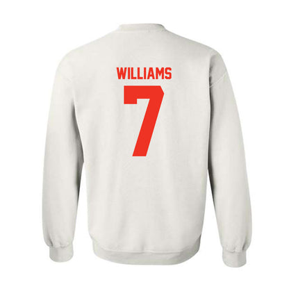 Syracuse - NCAA Football : Darien Williams - Classic Shersey Crewneck Sweatshirt-1