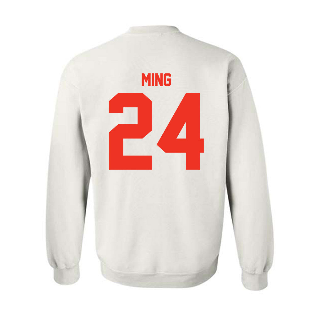 Syracuse - NCAA Men's Soccer : Sachiel Ming - Classic Shersey Crewneck Sweatshirt-1
