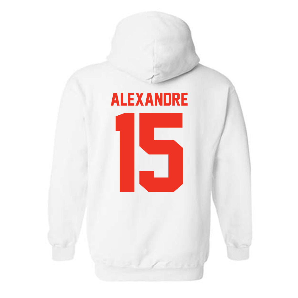 Syracuse - NCAA Men's Soccer : Guesly Alexandre - Classic Shersey Hooded Sweatshirt-1