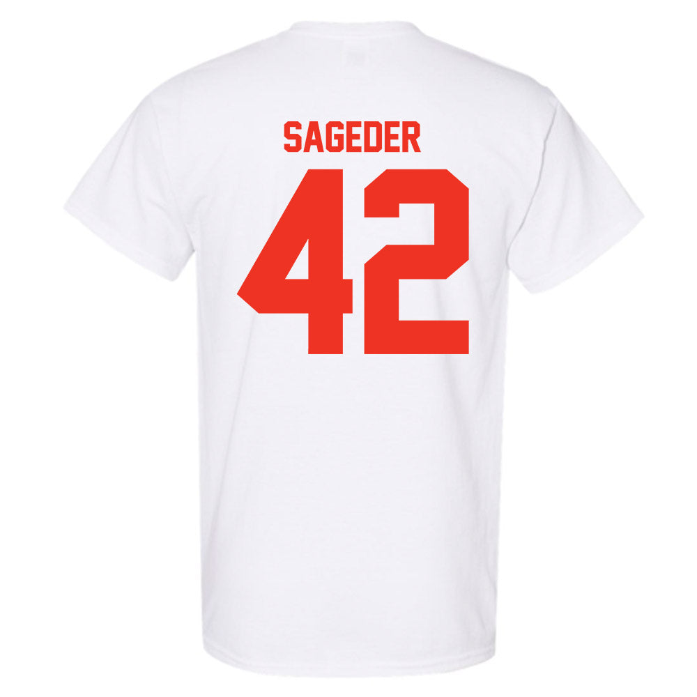 Syracuse - NCAA Men's Lacrosse : Dylan Sageder - Classic Shersey T-Shirt-1