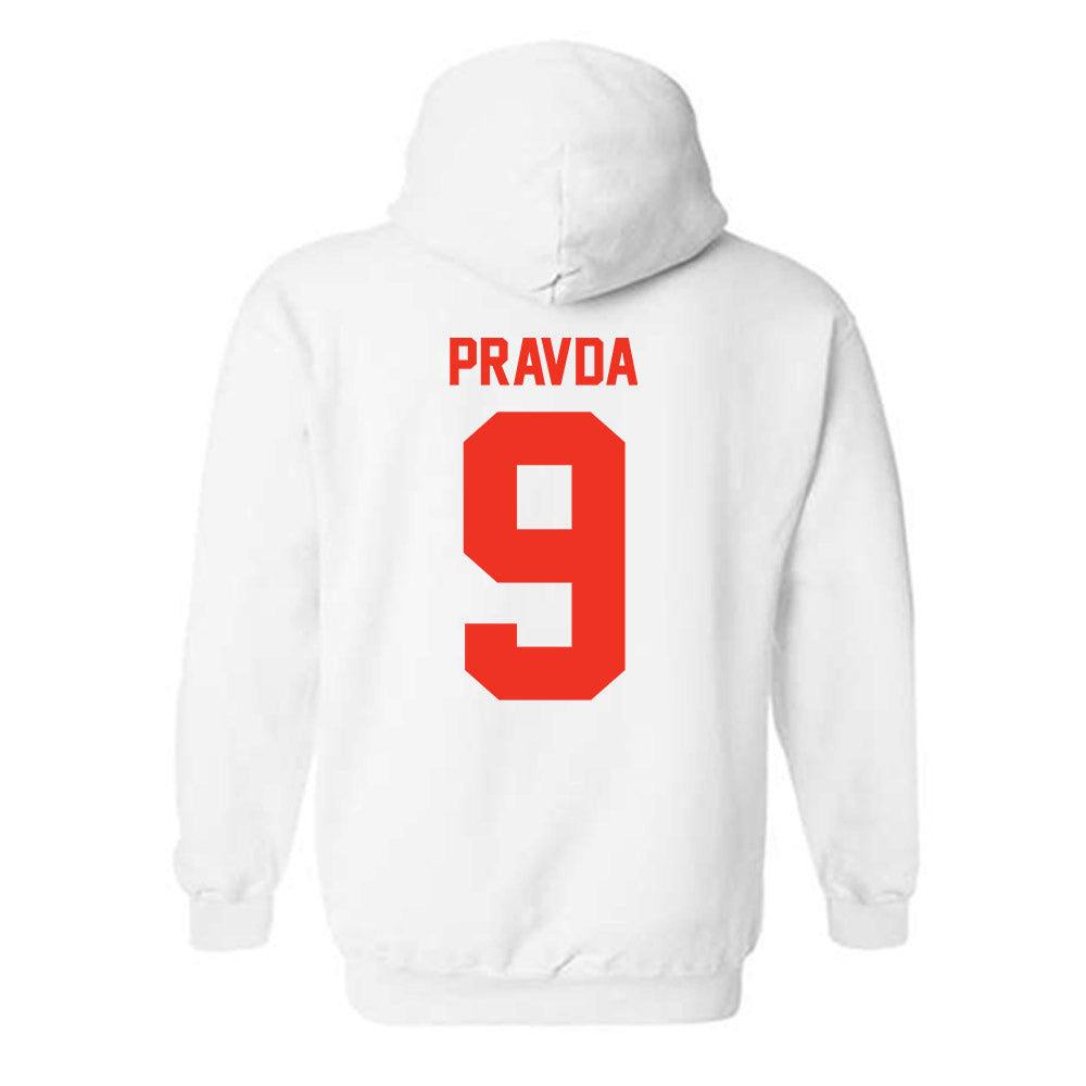 Syracuse - NCAA Women's Field Hockey : Catalina Pravda - Classic Shersey Hooded Sweatshirt-1