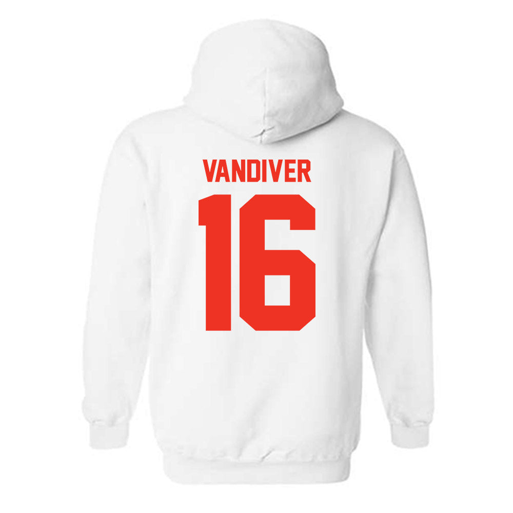 Syracuse - NCAA Women's Lacrosse : Colette Vandiver - Classic Shersey Hooded Sweatshirt-1