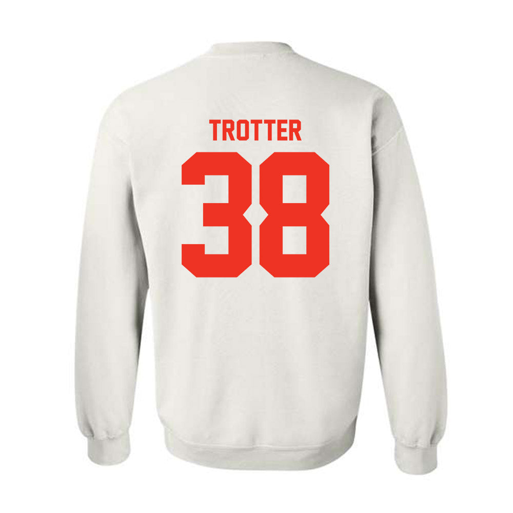 Syracuse - NCAA Football : James Trotter - Classic Shersey Crewneck Sweatshirt-1