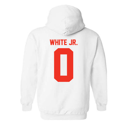 Syracuse - NCAA Men's Basketball : Sadiq White Jr. - Classic Shersey Hooded Sweatshirt-1