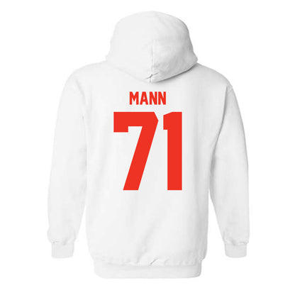 Syracuse - NCAA Football : Jayden Mann - Classic Shersey Hooded Sweatshirt-1