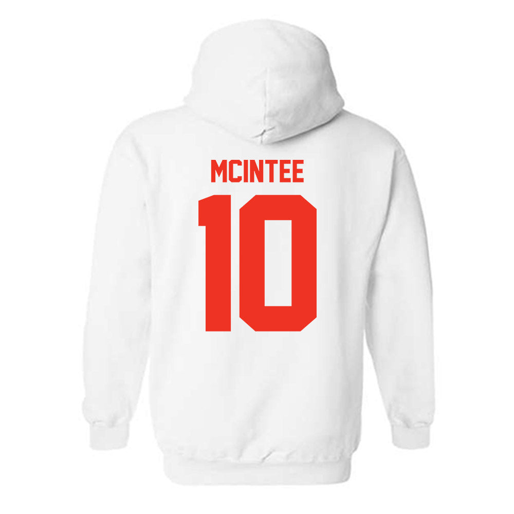 Syracuse - NCAA Men's Lacrosse : Matthew McIntee - Classic Shersey Hooded Sweatshirt-1