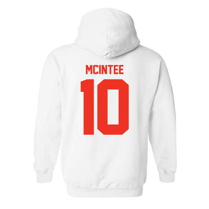Syracuse - NCAA Men's Lacrosse : Matthew McIntee - Classic Shersey Hooded Sweatshirt-1