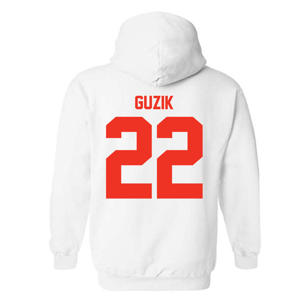 Syracuse - NCAA Women's Lacrosse : Molly Guzik - Classic Shersey Hooded Sweatshirt-1