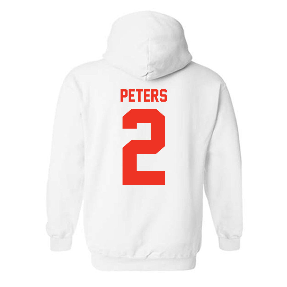 Syracuse - NCAA Women's Lacrosse : Bri Peters - Classic Shersey Hooded Sweatshirt-1