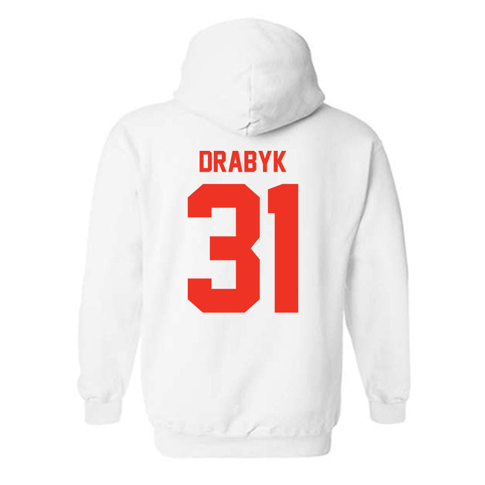 Syracuse - NCAA Women's Ice Hockey : Ava Drabyk - Classic Shersey Hooded Sweatshirt-1