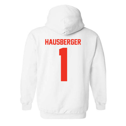 Syracuse - NCAA Women's Ice Hockey : Sophia Hausberger - Classic Shersey Hooded Sweatshirt-1