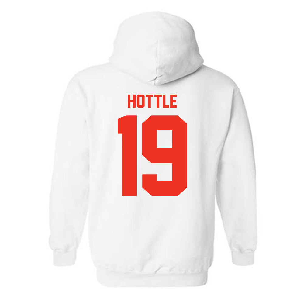 Syracuse - NCAA Men's Lacrosse : Wyatt Hottle - Classic Shersey Hooded Sweatshirt-1
