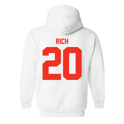 Syracuse - NCAA Women's Lacrosse : Mackenzie Rich - Classic Shersey Hooded Sweatshirt-1