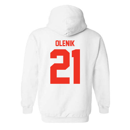 Syracuse - NCAA Men's Lacrosse : John Olenik - Classic Shersey Hooded Sweatshirt-1