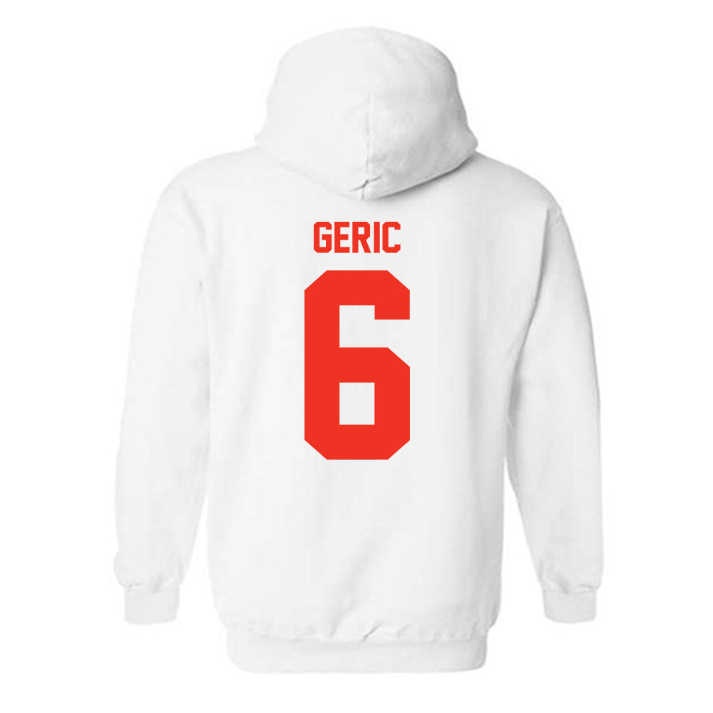 Syracuse - NCAA Women's Ice Hockey : Nina Geric - Classic Shersey Hooded Sweatshirt-1