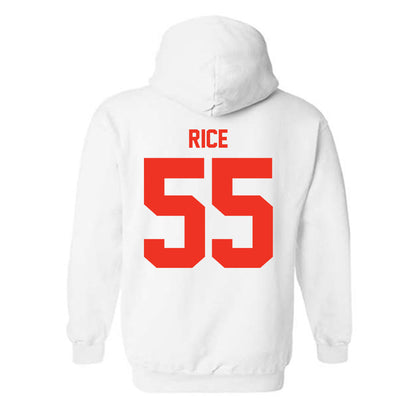 Syracuse - NCAA Football : Zach Rice - Classic Shersey Hooded Sweatshirt-1