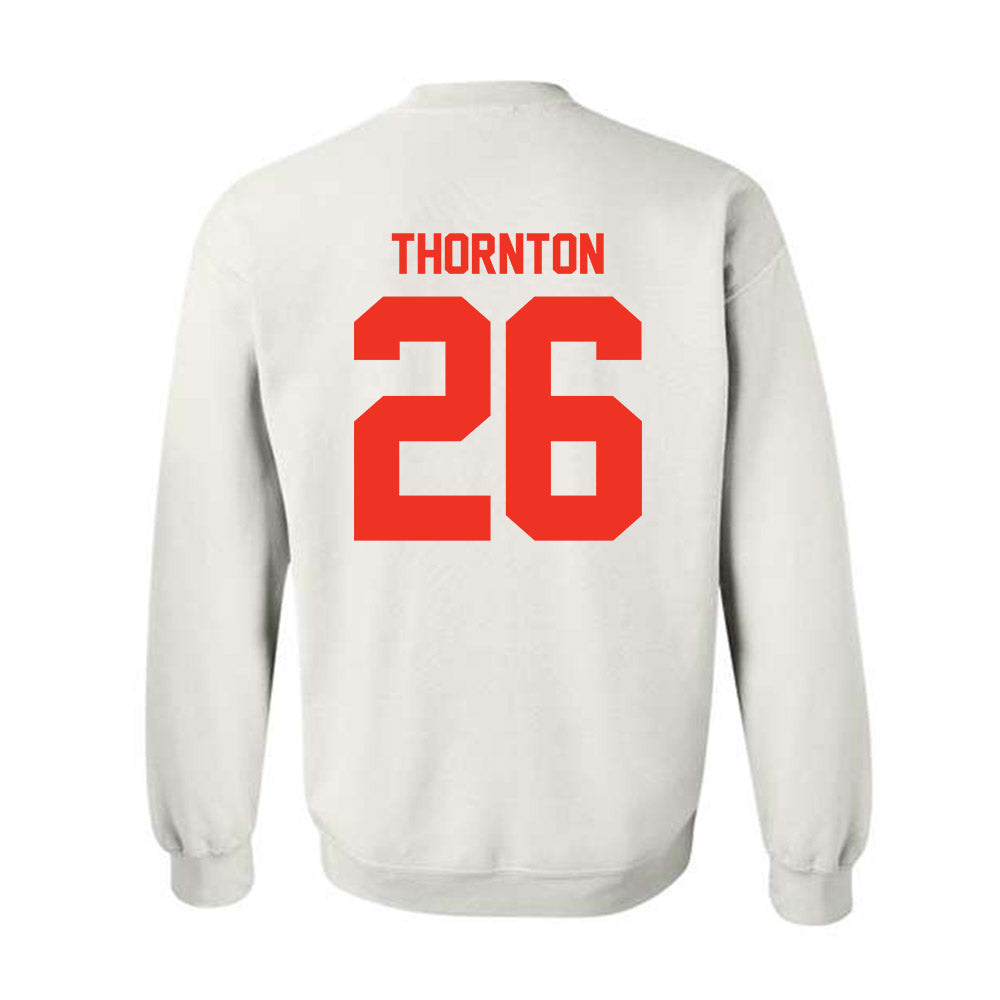Syracuse - NCAA Women's Lacrosse : Courtney Thornton - Classic Shersey Crewneck Sweatshirt-1