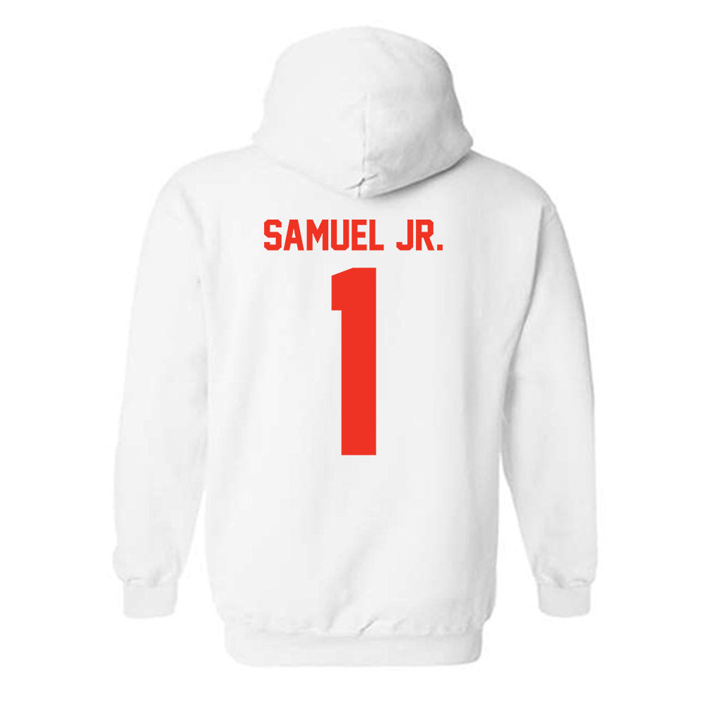 Syracuse - NCAA Football : Demetres Samuel Jr. - Classic Shersey Hooded Sweatshirt-1