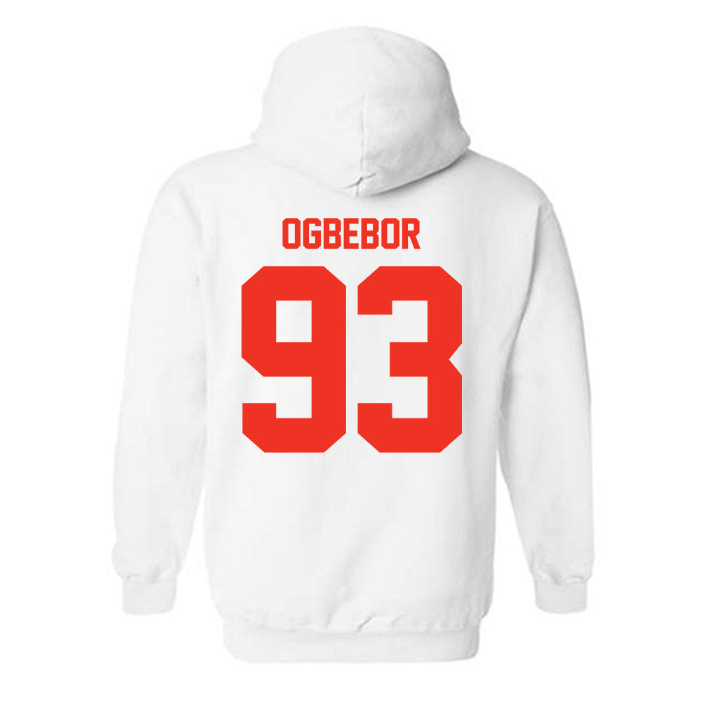 Syracuse - NCAA Football : Nissi Ogbebor - Classic Shersey Hooded Sweatshirt-1